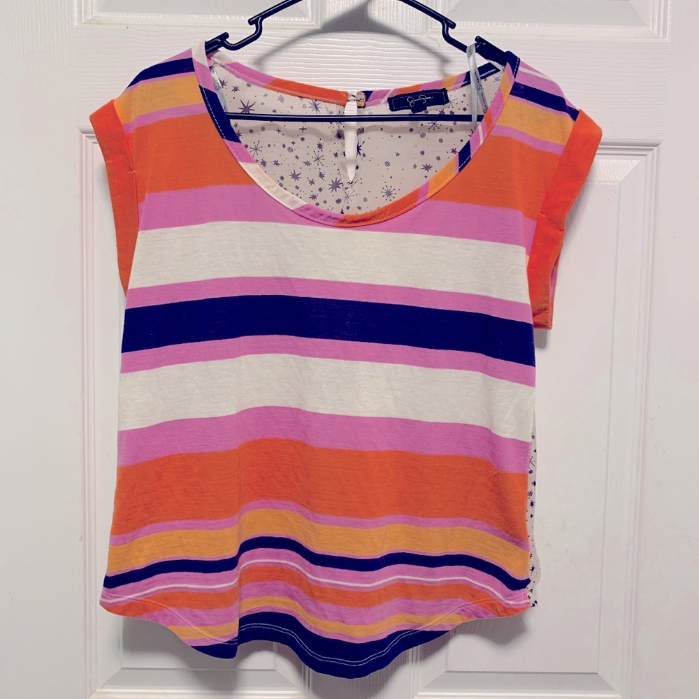 Jessica Simpson Boxy Summer Top, Size Small